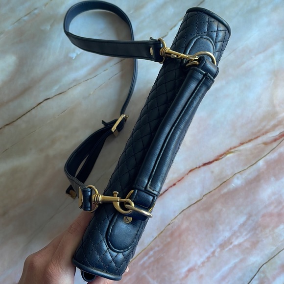 VINTAGE | Navy quilted shoulder bag - Picture 11 of 11